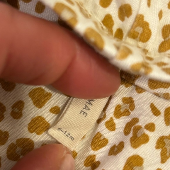 NWOT Quincy Mae Leopard Print Leggings. 6-12 months - Picture 2 of 4